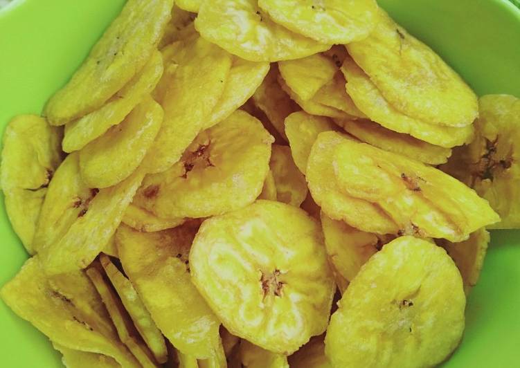 Resep Keripik pisang manis yang Bisa Manjain Lidah
