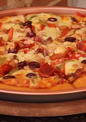 Foto de Massa Pizza Hut (massa pan)