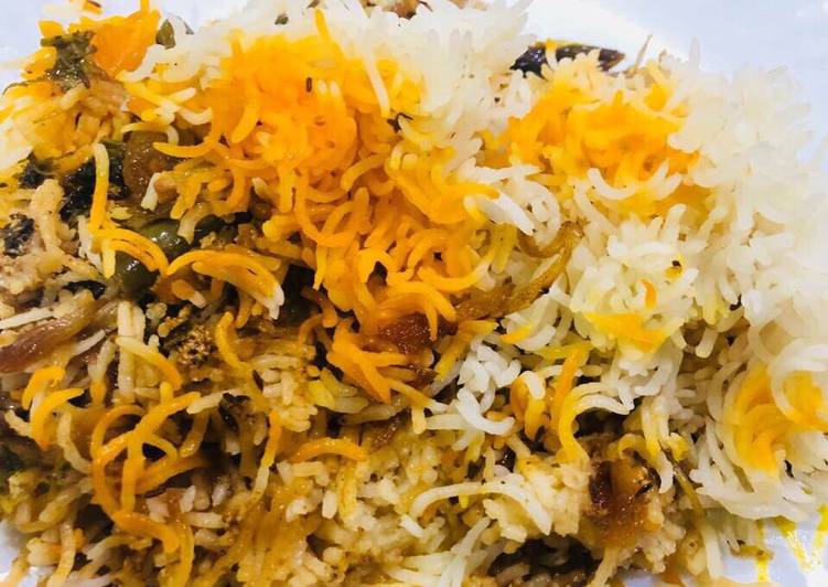 Hyderabadi vegetable biryani