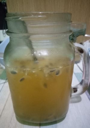 Foto resep Es jeruk markisa