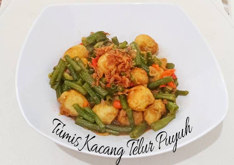 Tumis Kacang Telur Puyuh