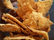 Gambar tempe goreng ketumbar
