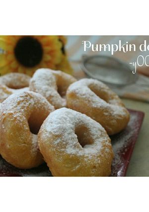 Foto resep Pumpkin Donat (donat waluh aka labu kuning)