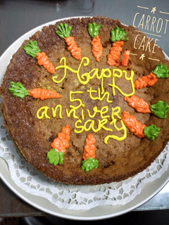 Foto resep My anniversary carrot cake