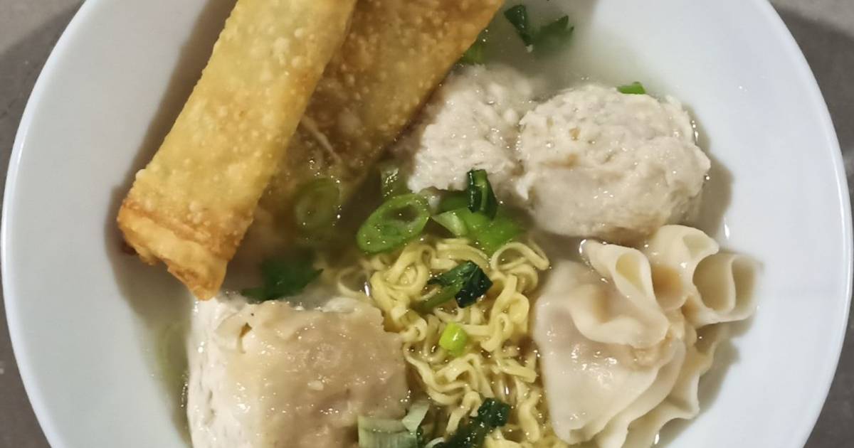 Resep Bakso Malang Kuah Komplit Ala2 Saya Oleh Meydamiiyda Saiioshie