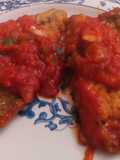 Chicharros con fritada en tomate🐟🍅