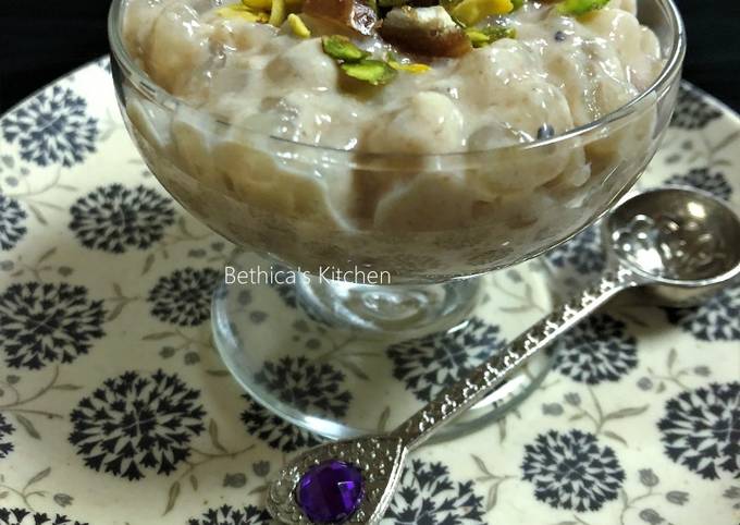 Easiest Way to Make Perfect Sago and Dates Pudding - New Recipes to try at home