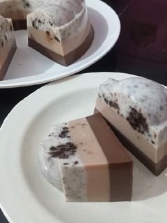 Foto resep Puding Coklat Oreo Milo