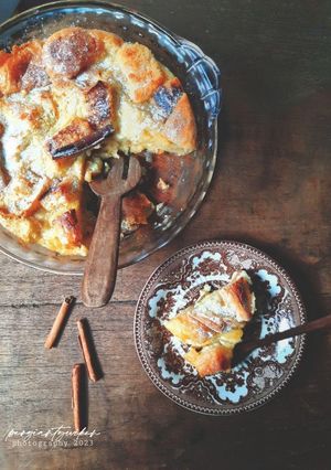 Foto resep Bread Pudding