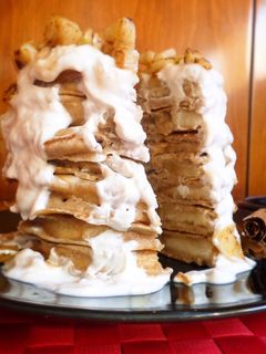 Una foto de Tortitas “Tarta de manzana” 🥞