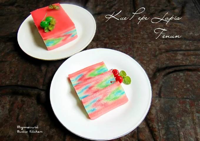 Kue Pepe Lapis Tenun