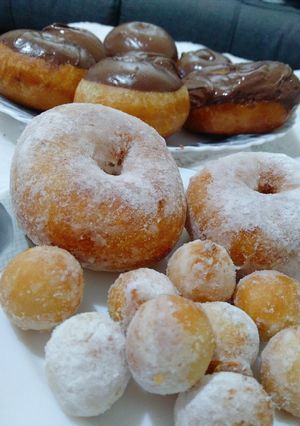 صورة لوصفة عجينه الدونات الرهيبه
