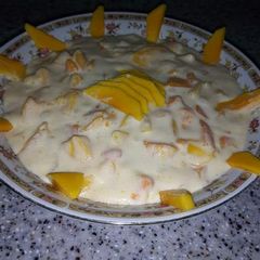A picture of Mango custard.
