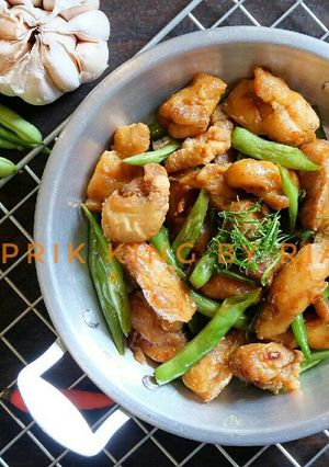 Foto resep Ayam Buncis Bumbu Kari Merah