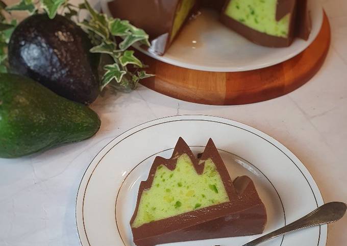 Cara Gampang Menyiapkan 370. Avocado Chocolate Puding, Enak Banget