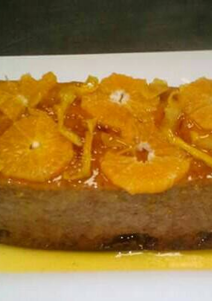 Una foto de Puding de naranja.😋