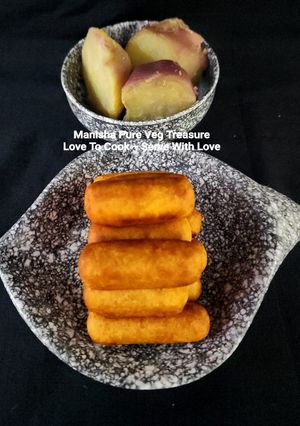 A picture of Timus Ubi Jalar - Indonesian Sweet Potato Rolls.