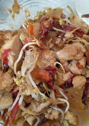 Foto resep Tumis tahu tauge untuk 2 orang