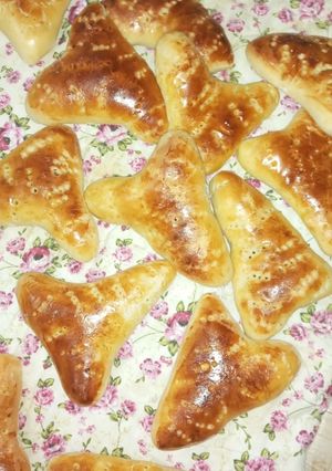 عکسی از دستور کلوچه خرمایی😋عالی و پنبه ای