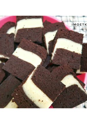 Foto resep Brownis kukus lapis cream cheese