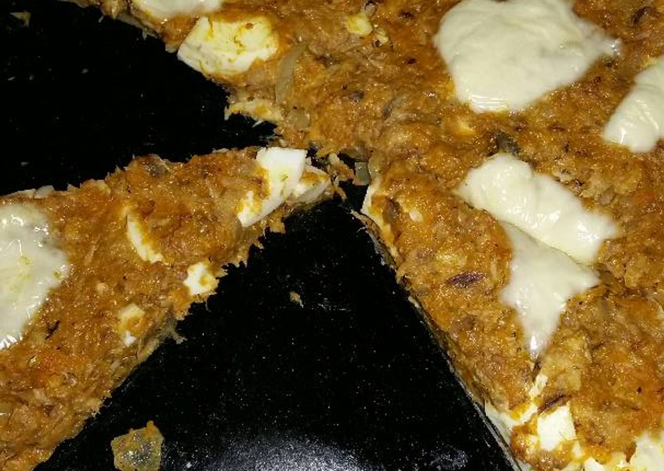 Tarta de caballa y calabaza