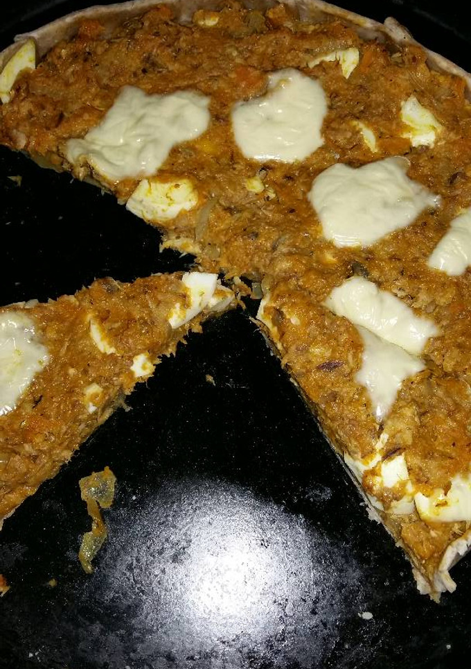 Una foto de Tarta de caballa y calabaza
