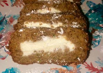 How to Cook Appetizing Easy Cream cheese stuffed zucchini bread