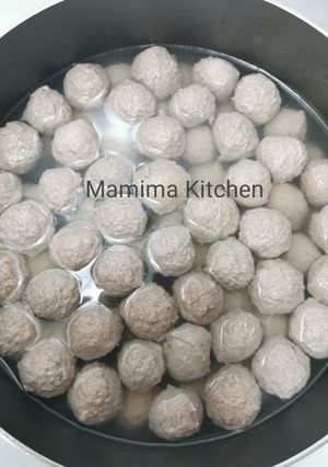 Foto resep Bakso Sapi Mantul Awet Kenyalnya