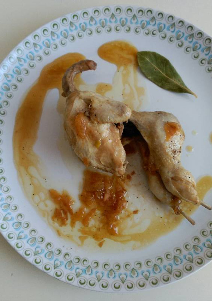 Una foto de Codornices guisadas