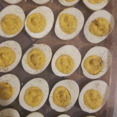 His Deviled eggs recipe A picture of His Deviled eggs recipe.