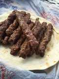 Grilled Kofta on Charcoal