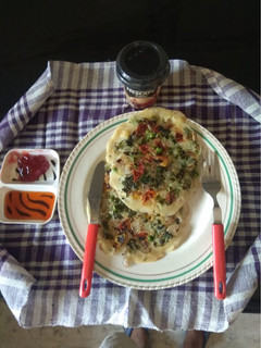 A picture of Rava Uttapam.