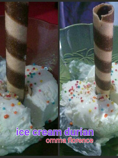 Foto resep Es krim durian