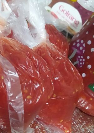 عکسی از دستور پوره گوجه