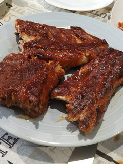 Una foto de Costillas BBQ al horno