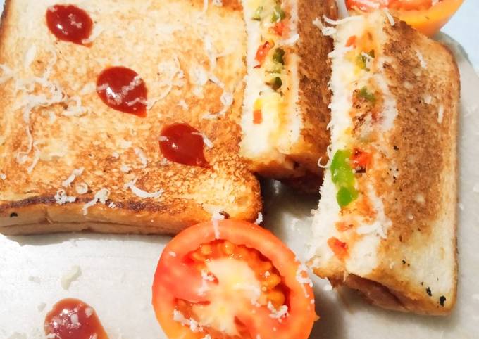 Steps to Make Ultimate Cheese Bread Sandwich