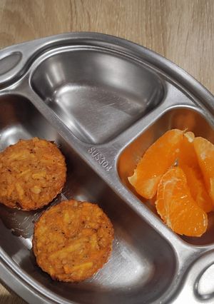 Foto resep 491. Apple Carrot Muffin (Mpasi Snack/Breakfast)