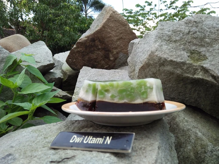 Cara Gampang Membuat Resep Pudding Cendol Neng Daw Daw yang Uenak Anti Ribet, Sempurna