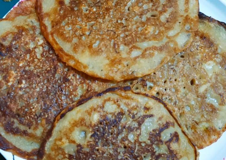 Steps to Make Homemade Banana Pancake