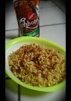 Foto resep seblak mie kuah kering