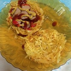 Potato basket with sausage#kidsrecipecontest#jikoniweeklychallen A picture of Potato basket with sausage#kidsrecipecontest#jikoniweeklychallen.