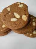 Brunkager - Danish gingerbread and almond bikkies