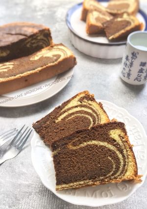 Foto resep Bolu macan a.k.a Marmer cake