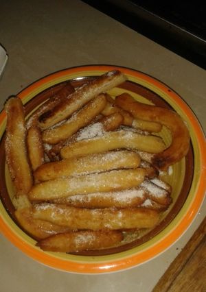 Una foto de Churritos con azúcar