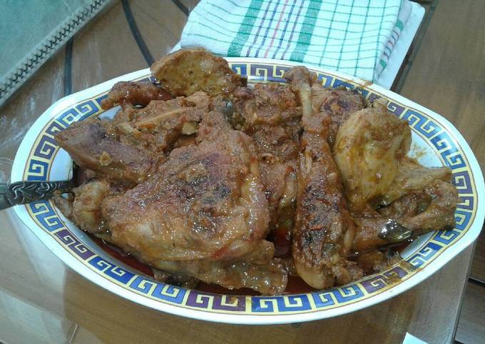 Ternyata ini lho! Resep membuat Ayam bumbu rujak ala nat nat hidangan Idul Adha dijamin gurih