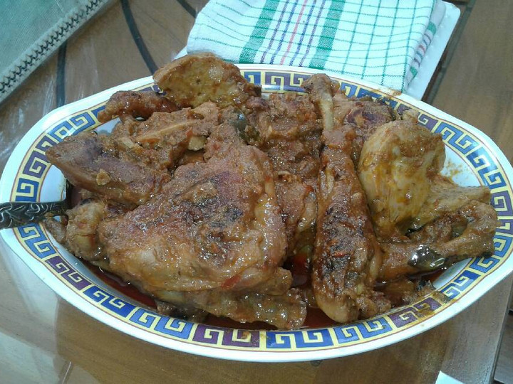Ternyata ini lho! Resep membuat Ayam bumbu rujak ala nat nat hidangan Idul Adha dijamin gurih