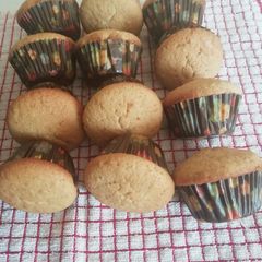 A picture of Cinammon cupcakes.