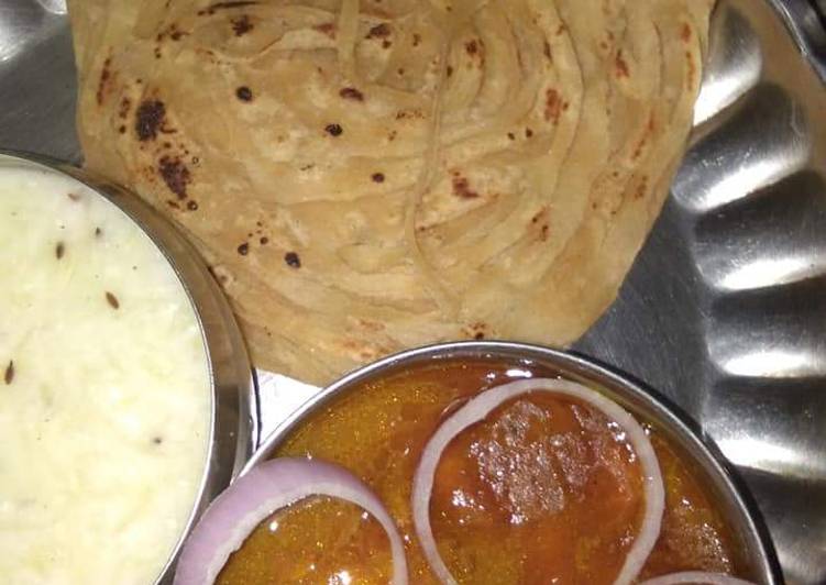 Lachcha paratha