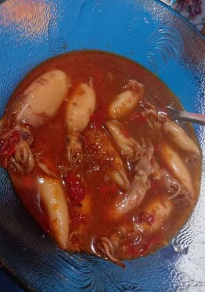 Foto resep Asin Cumi Pedas Manis