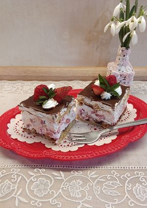 Gofris gyümölcskrémes 🍓🧇🍓🧇 recept fotója